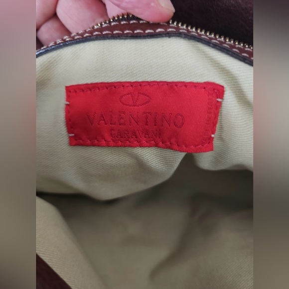 GARAVANI VALENTINO LEATHER HANDBAG - Picture 6 of 6